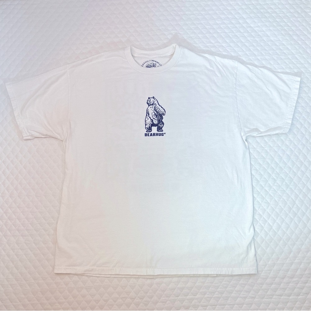 Bear Hug Company LTD. Bear Hug T Shirt. Artworks +Print. Size X-Large